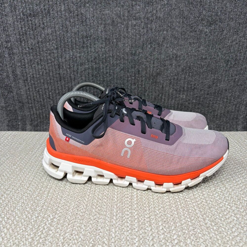 On Cloud Cloudflow 4 Quartz Flame Purple Athletic Running Shoes Women’s Size 9